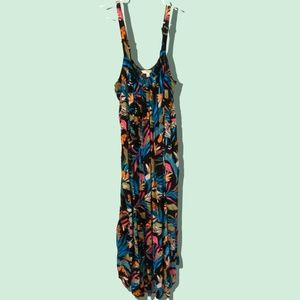 Terra & Sky Tropical Maxi Dress